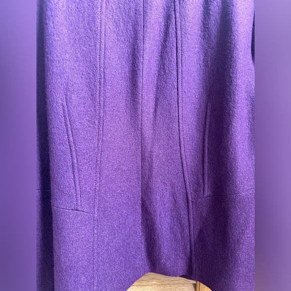 Laura Plus Size 18 Purple Viscose/Wool Jacket - Picture 8 of 11